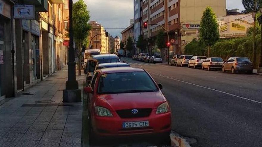 Vista general de la Avenida del Mar, la calle en la que se produjeron los hechos.