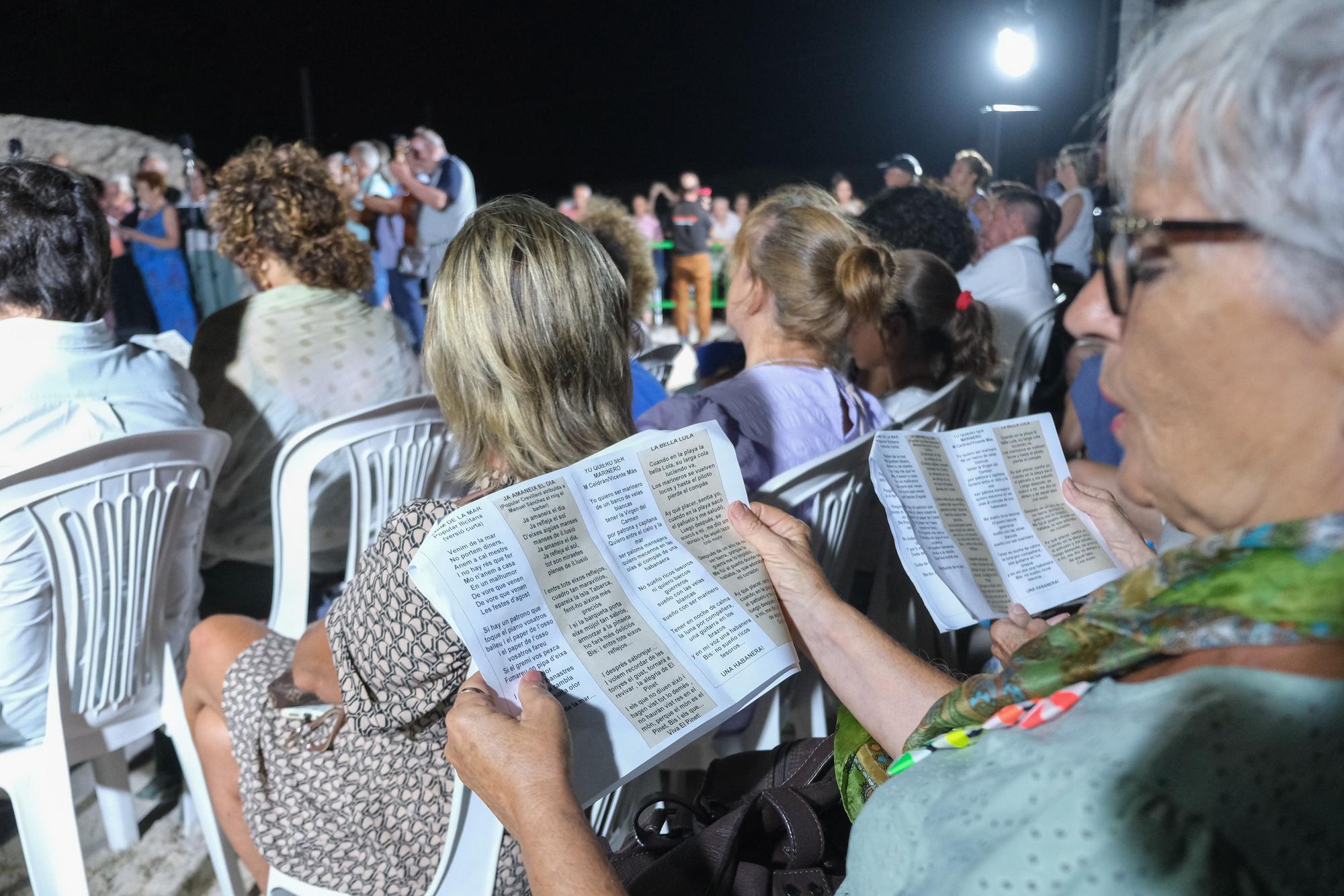 Así ha sido el I Festival de Habaneras de la playa de El Pinet