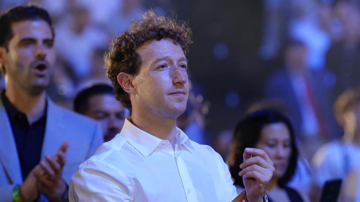 Imagen de archivo del presidente y consejero delegado de Meta, Mark Zuckerberg.
