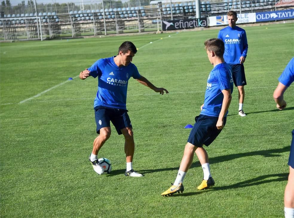 Entrenamiento del Real Zaragoza