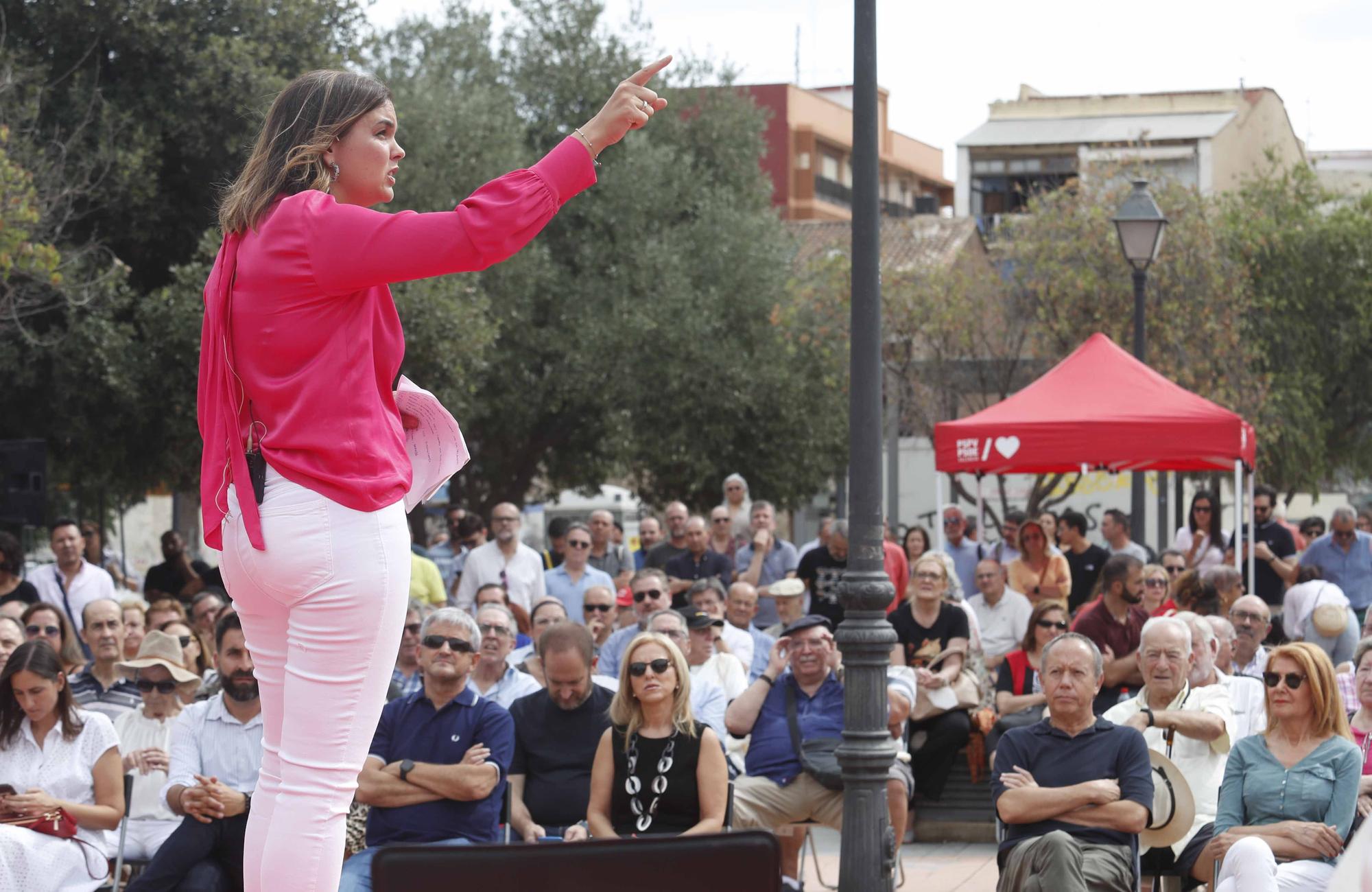 Presentación de la candidatura de Sandra Gómez a las primarias del PSPV