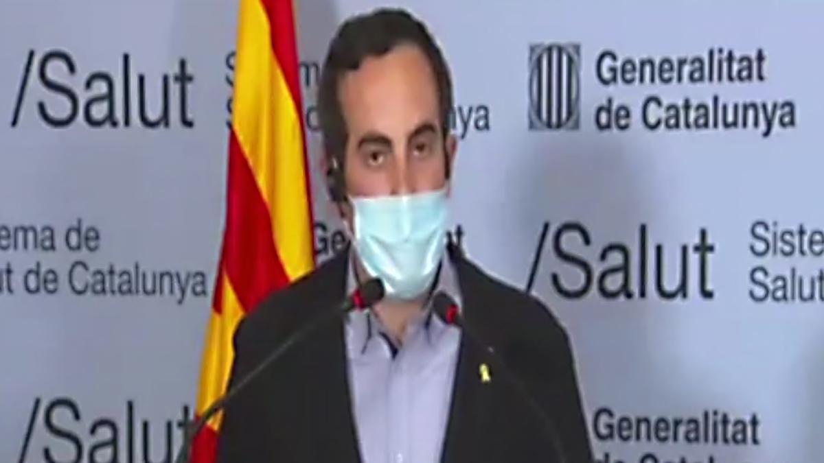 Marc Ramentol y Josep Maria Argimon comentan las restricciones vigentes.