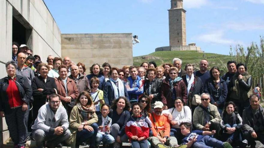 Excursión anual de la asociación A Fervenza de Ouzande