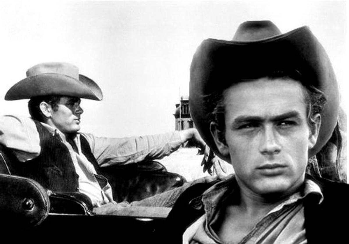 El malogrado James Dean, en el filme de ’Gigante’.