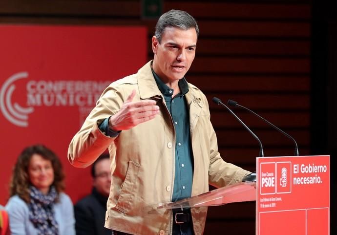 Sánchez clausura conferencia municipal PSOE ...