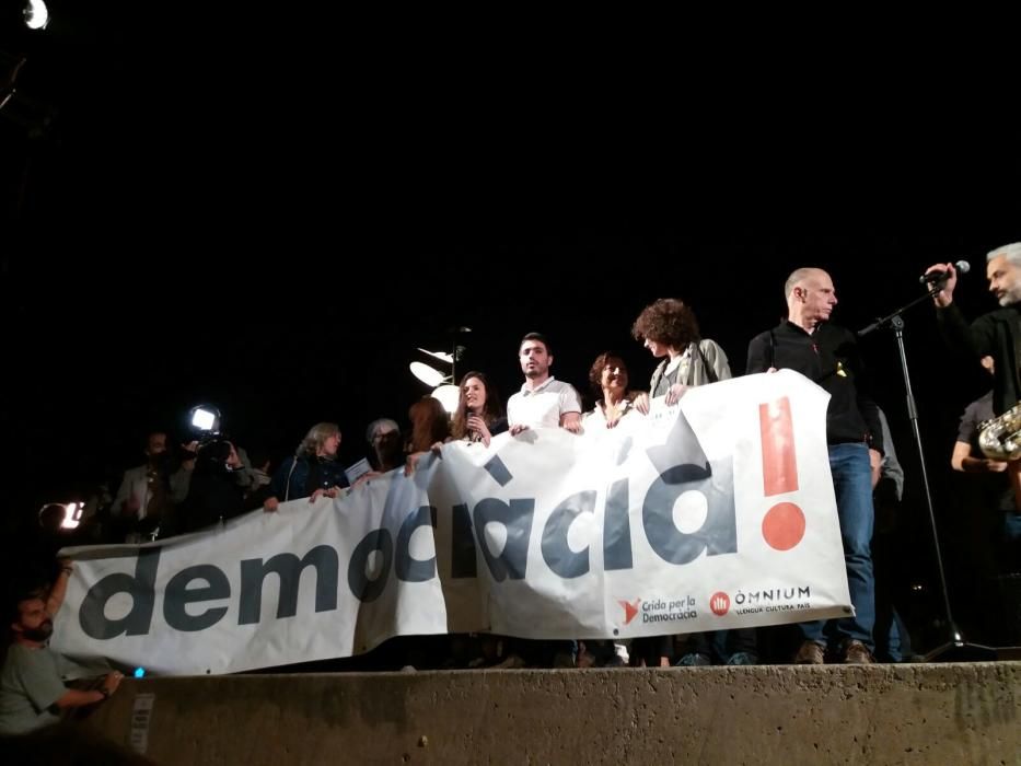 Concentració a la Plaça Constitució.