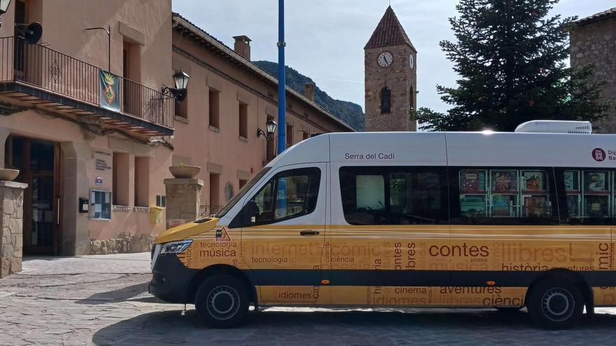 El Bibliobús Serra del Cadí incorpora Gósol en les seves parades