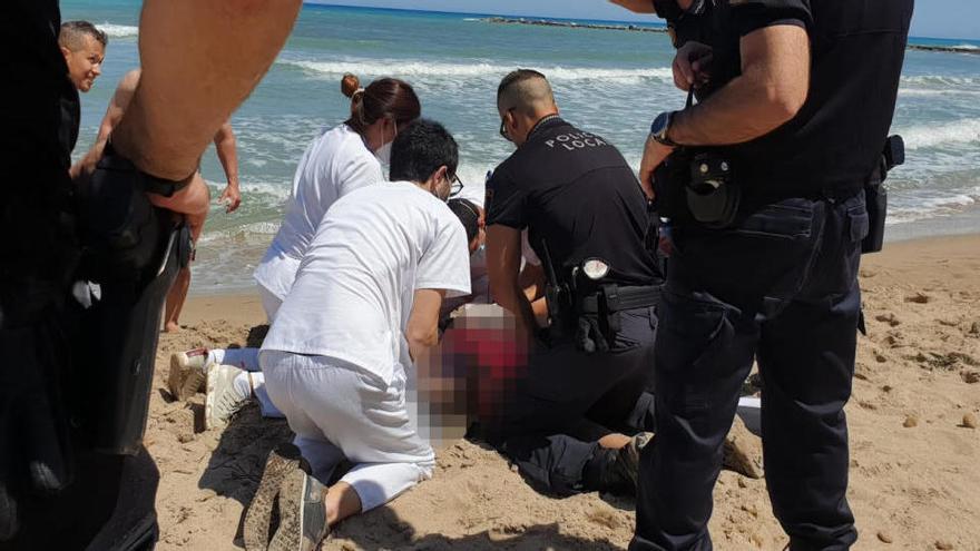 Una jove mor ofegada en el primer dia de bany a les platges valencianes