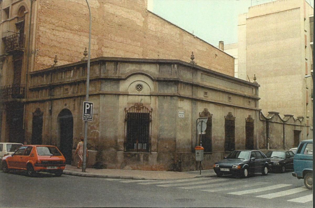 Imagen del lugar en el que sucedieron los hechos a mediados del siglo XX.