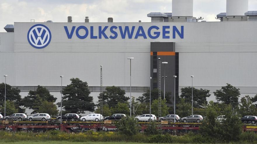 Fábrica de Volkswagen en Wickau.