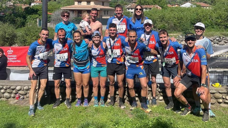 Los y las atletas del CAG Alpesa han entrenado muy duro para el Nacional