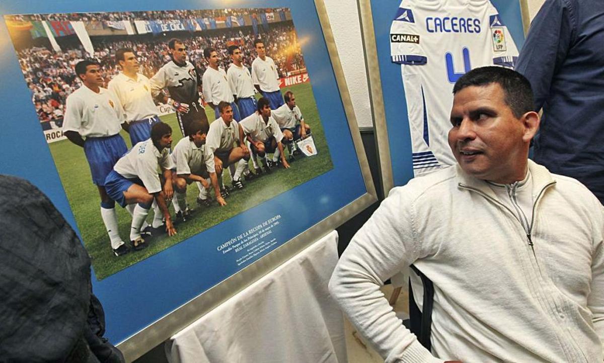 Fernando Cáceres, &quot;gracias a Dios en casa&quot;