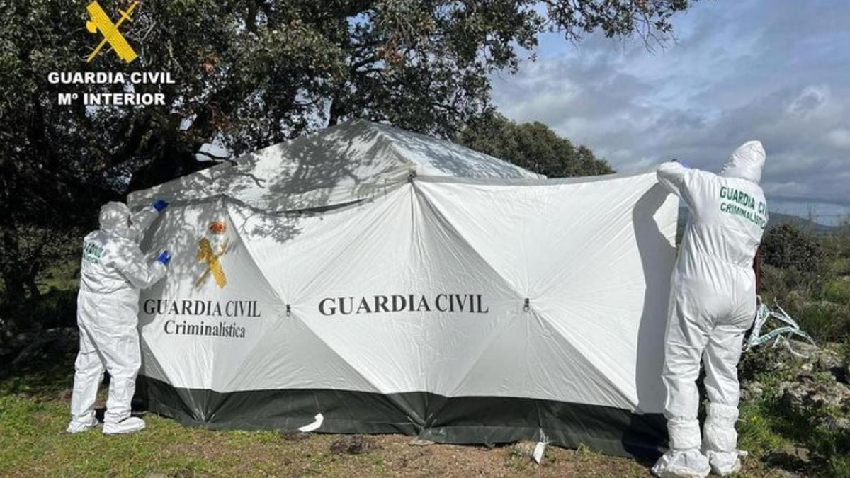 La Guardia Civil ha localizado un cuerpo sin vida en Hinojal.
