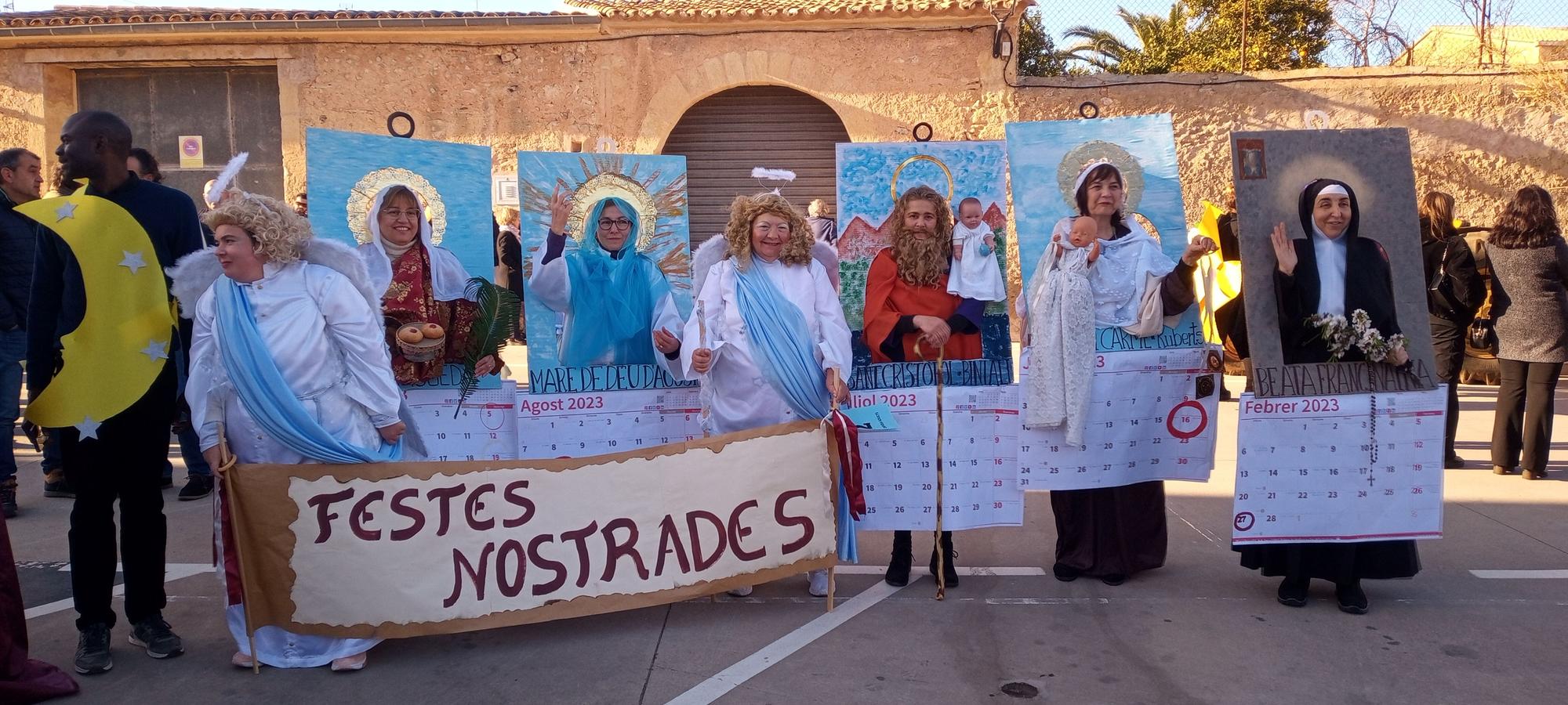 Sencelles se anticipa al carnaval con motivo de las fiestas de Santa Àgueda