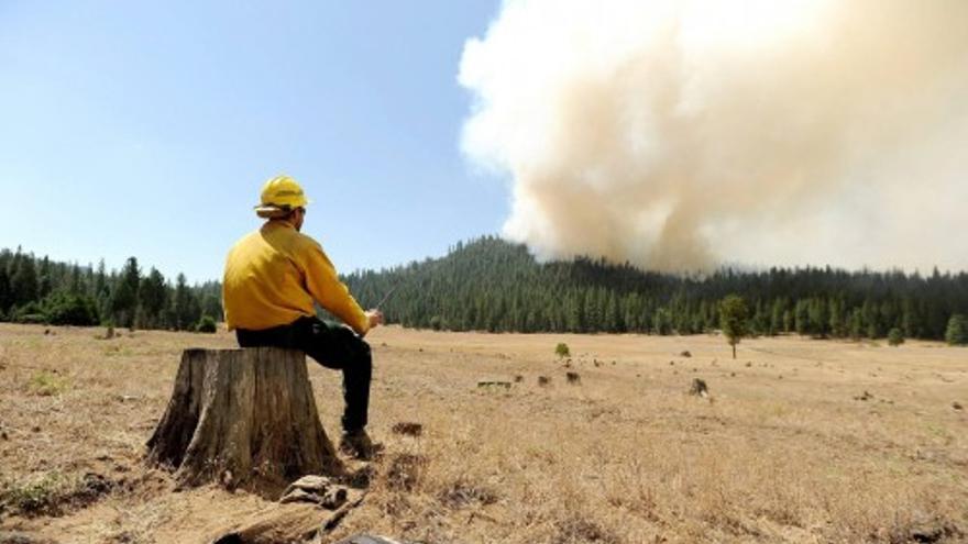 Histórico incendio en Yosemite