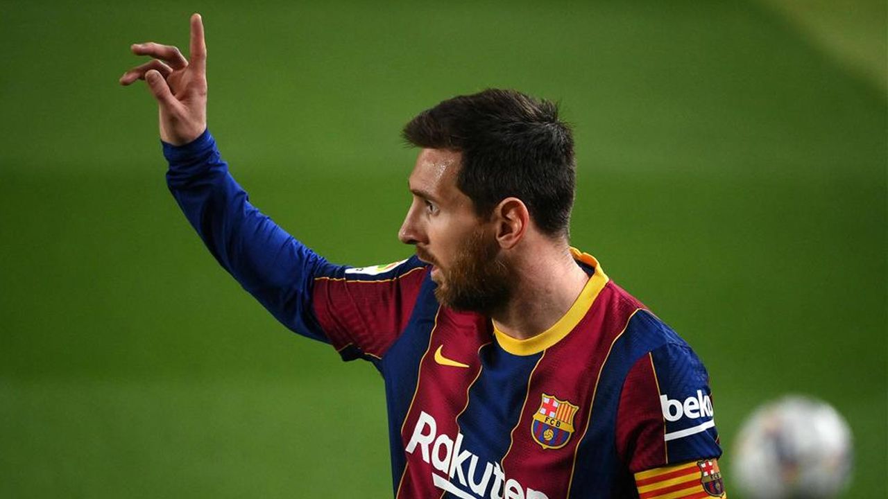 Messi, líder del Barça