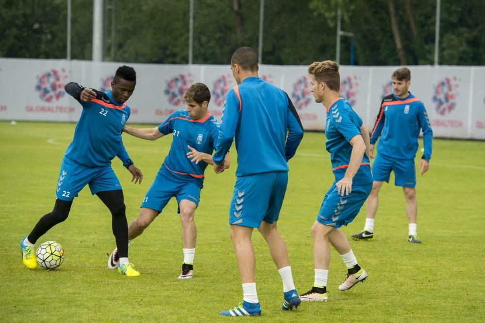 Entrenamiento del Real Oviedo