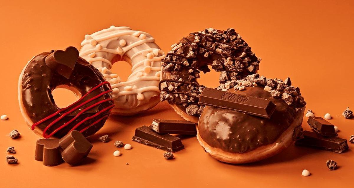 Chocomanía, la nueva edición especial de Krispy Kreme, estará disponible hasta el 31 de mayo en sus cinco locales de Madrid y por delivery.