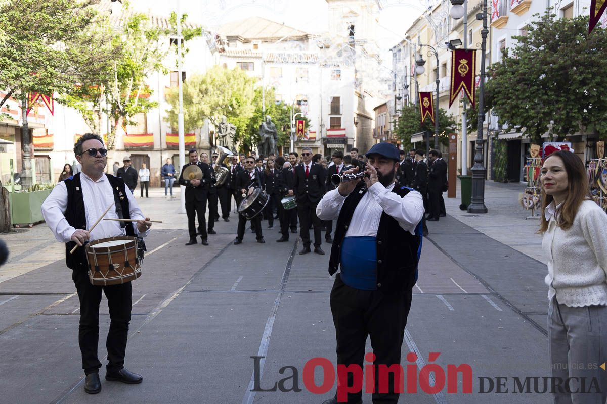 Corporación, Cofradía y Bandos realizan la 'Pedimenta' en Caravaca