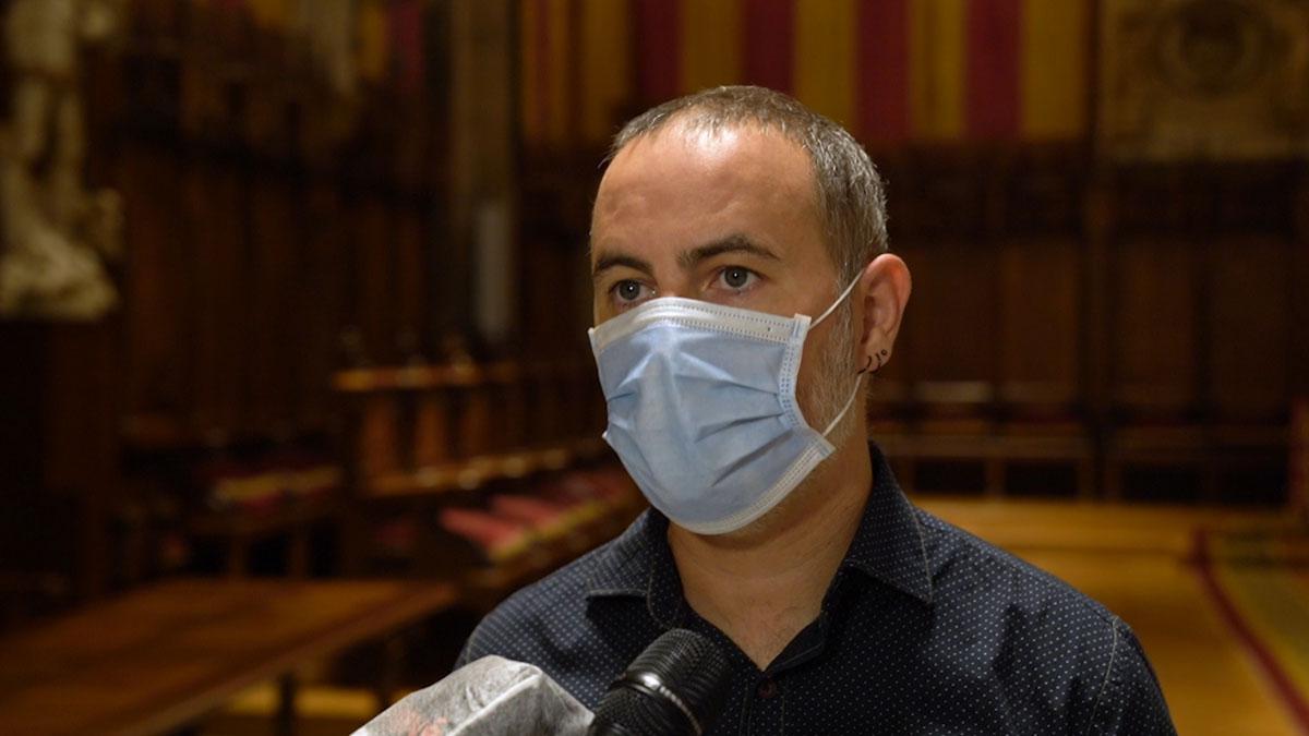 El concejal Eloi Badia explica el refuerzo de limpieza en Barcelona para combatir el coronavirus.