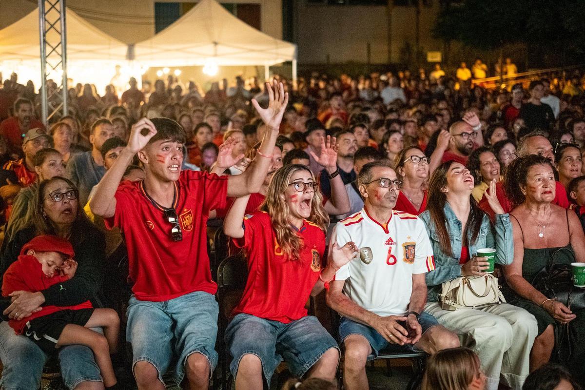 La final del Mundial 2026 se vive en Tegueste, en imágenes