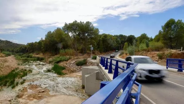 La Generalitat admite que el drenaje del puente reconstruido tras la dana en Serra Perenxisa "pudo haberse quedado corto"