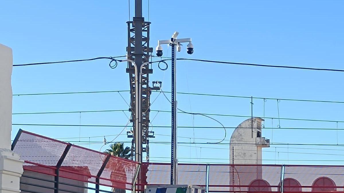 Una de las cámaras instaladas.