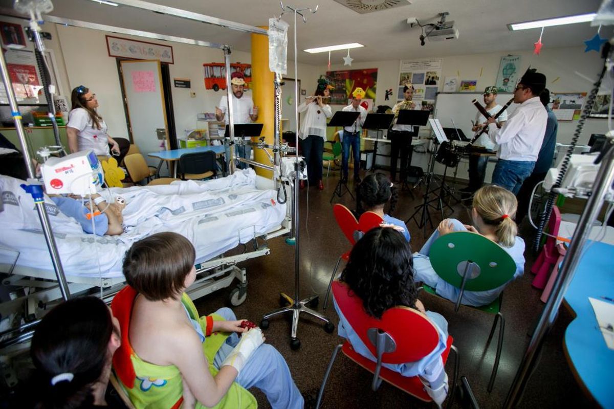 ADDA Simfònica acerca la música a niños hospitalizados