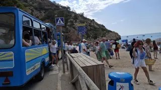 No es "trenet" para mayores: los jubilados, sin la bonificación a la que tienen derecho en la Granadella de Xàbia