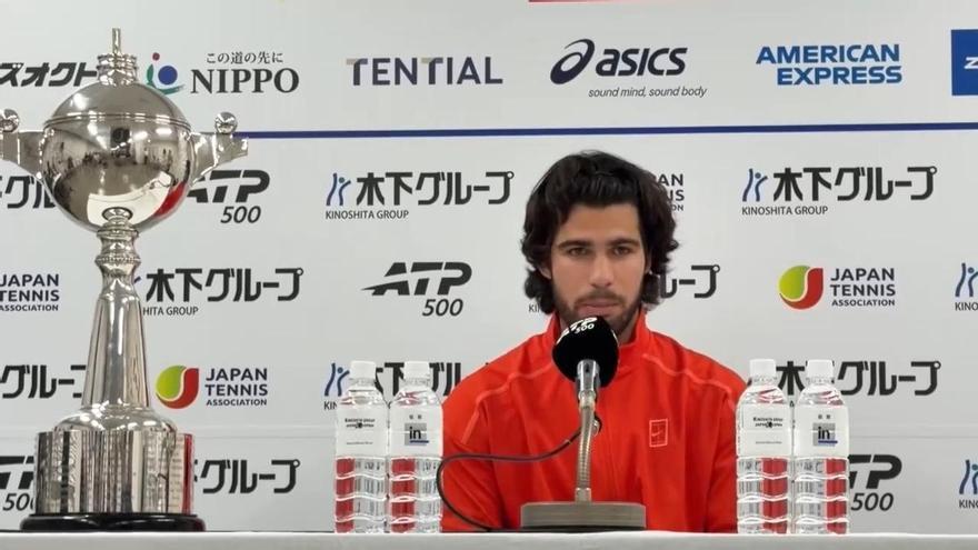 Carlos Alcaraz, tras ganar en Tokio: "Estoy muy motivado para lo que viene"