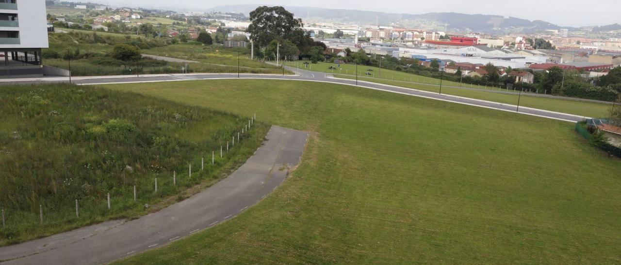 Solar para el nuevo hospital de Quirón en Nuevo Gijón. | Marcos León