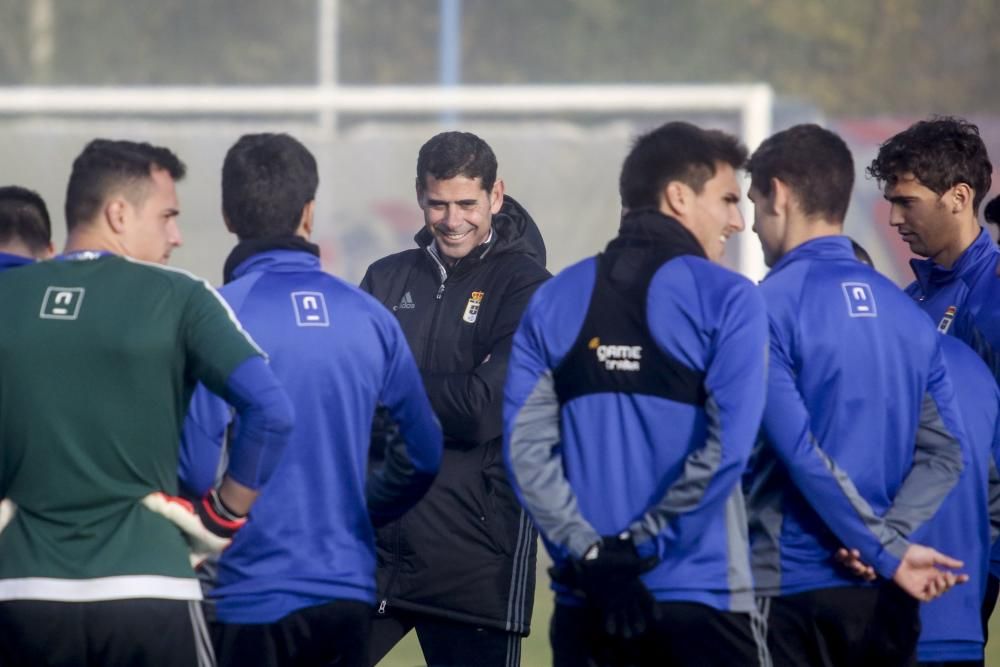 Entrenamiento del Real Oviedo