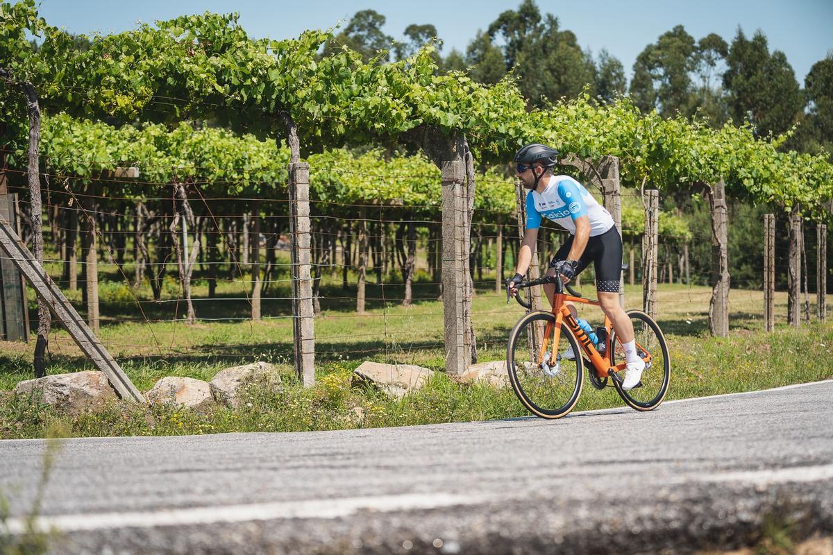 Una de las imágenes promocionales de "Enoturismo a pedales".
