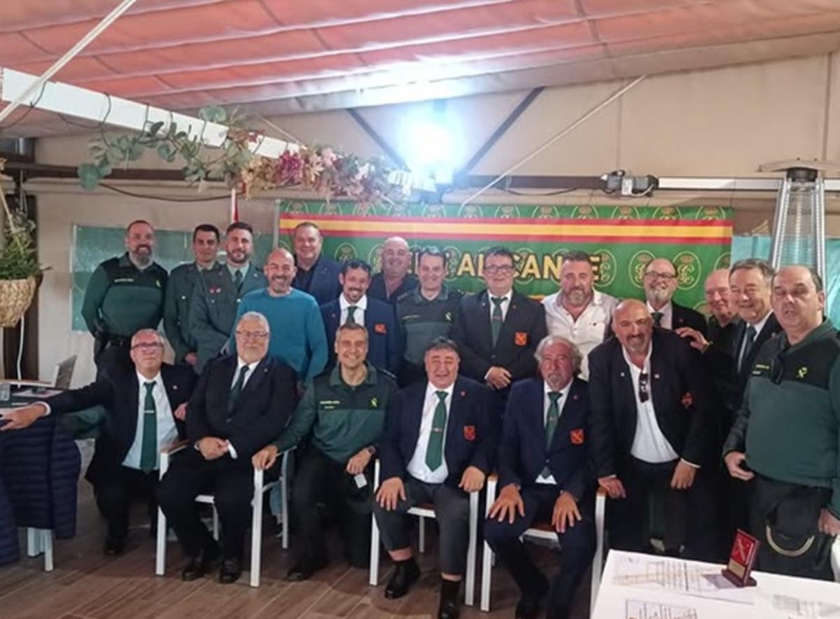 Hermandad de Amigos del Benemérito Cuerpo de la Guardia Civil (HABECU) en una imagen de archivo