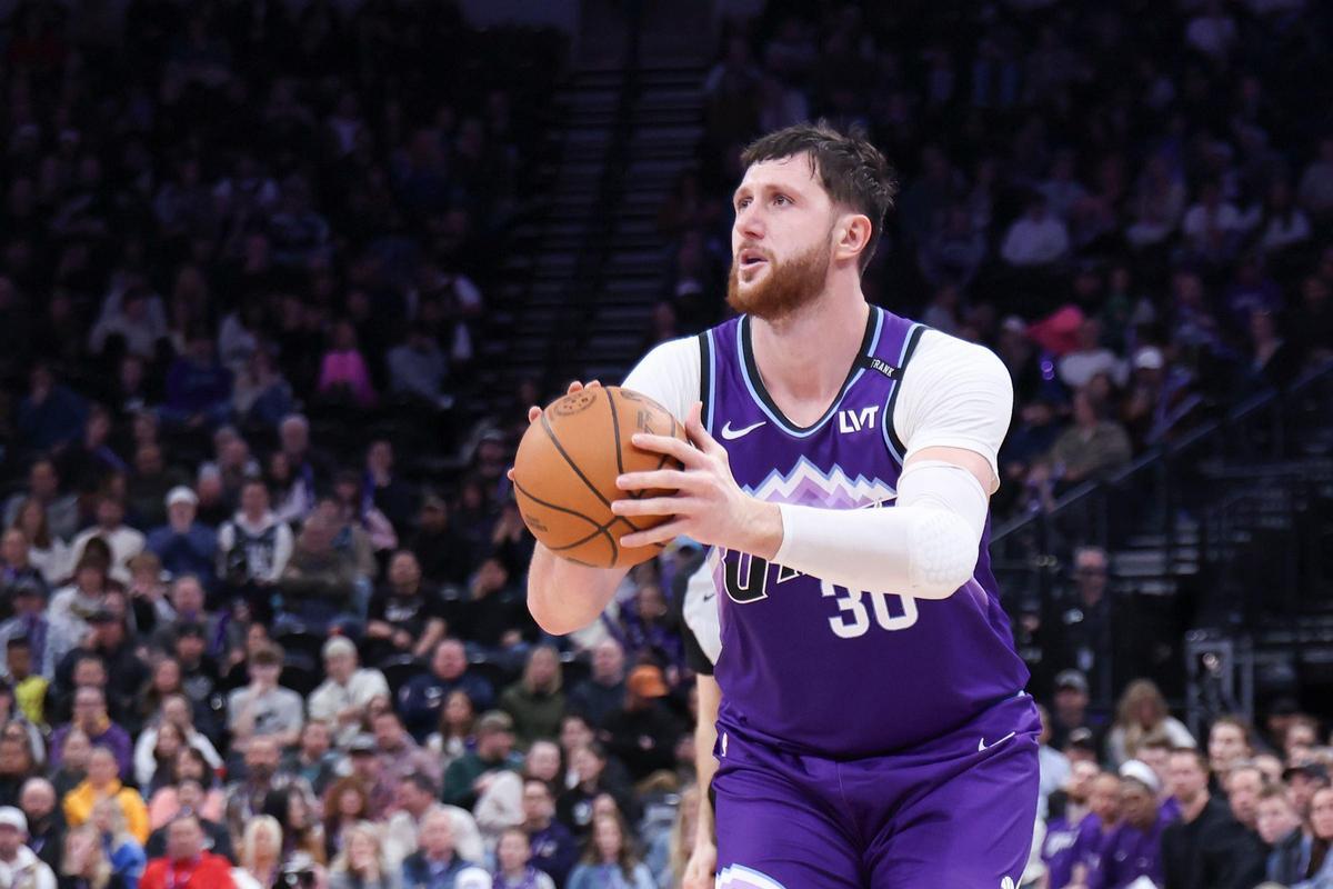 Nurkic, en un partido con los Jazz esta temporada