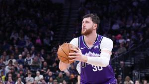 Nurkic, en un partido con los Jazz esta temporada