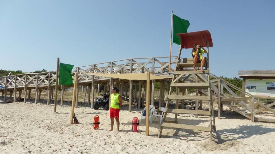 Muro aumenta la seguridad en sus playas