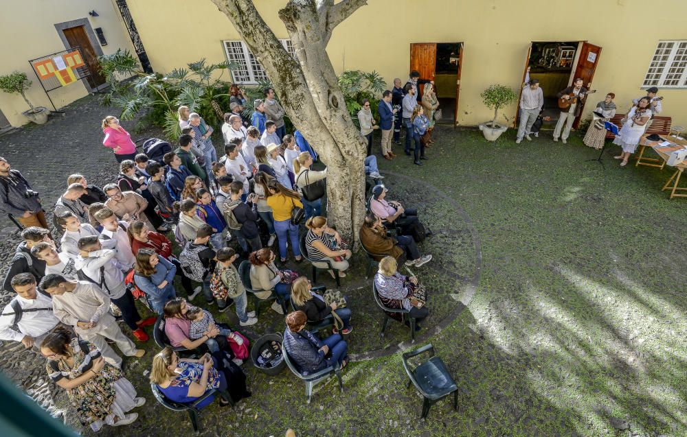 Alumnos de Arucas escenifican el drama de Cuba