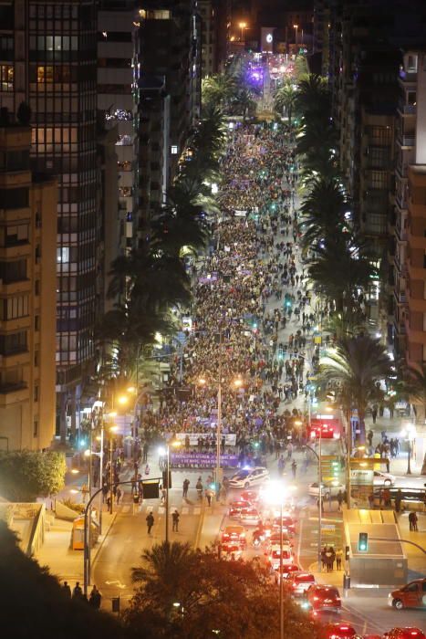 Manifestación del 8M en Alicante