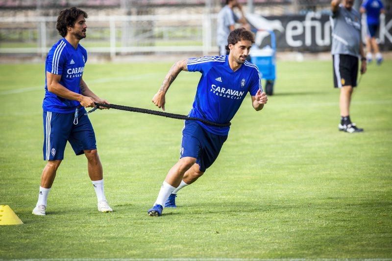 Entrenamiento del Real Zaragoza del 24 de julio