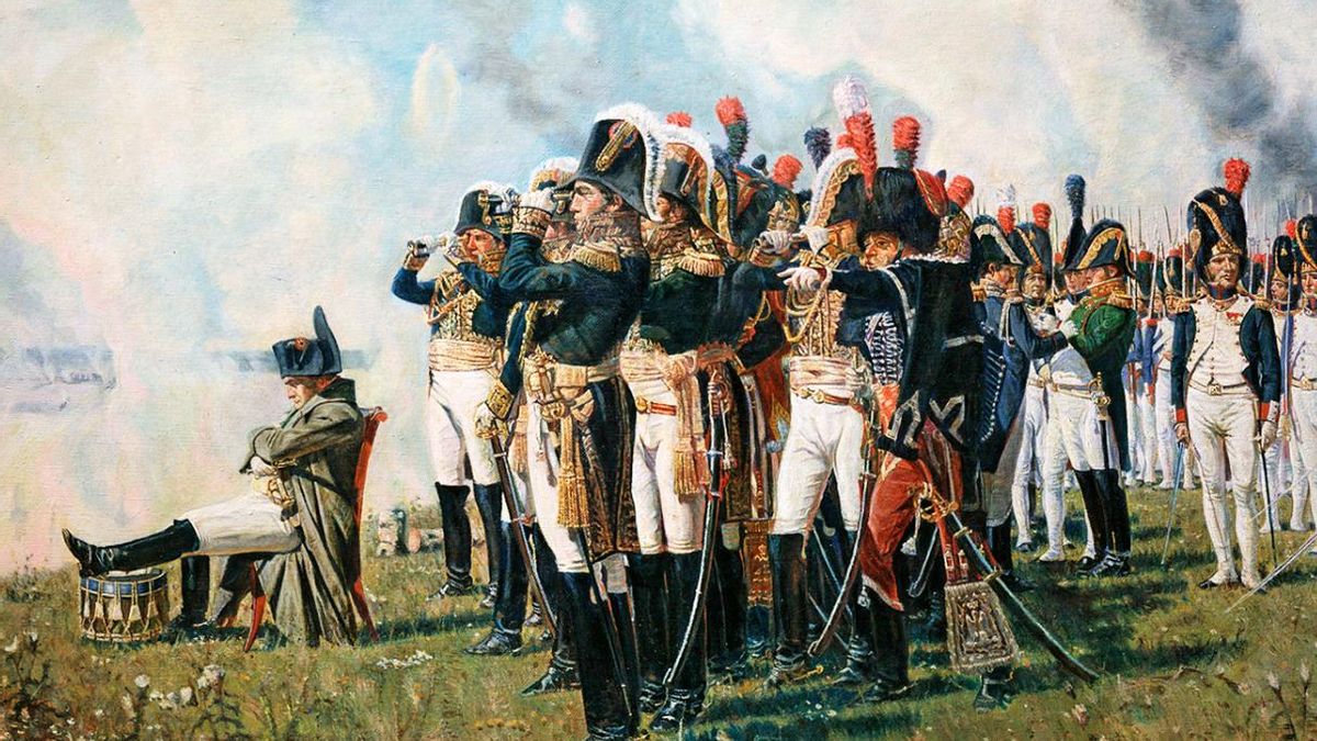 Napoleón cerca de Borodinó, por Vasili Vereshchaguin.