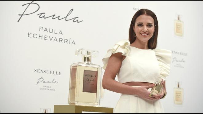 Paula Echevarría sorprende en la presentación de su nuevo perfume ''Sensuelle''