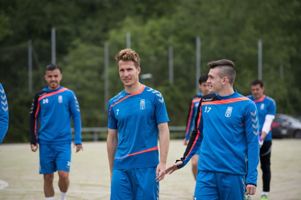 Entrenamiento del Real Oviedo