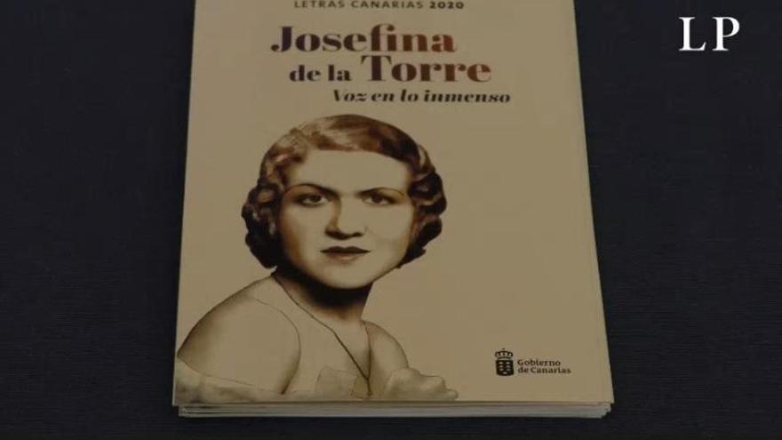 Letras Canarias 2020: Homenaje a Josefina de la Torre