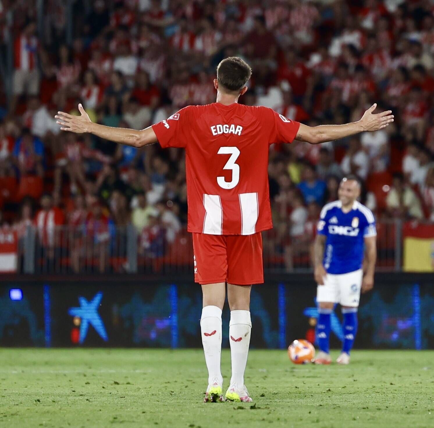 Así fue el primer partido del play-off entre el Almería y el Real Oviedo