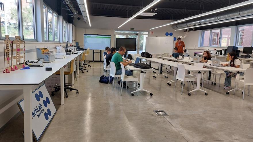 TechLab Manresa acosta la programació a l’alumnat de secundària