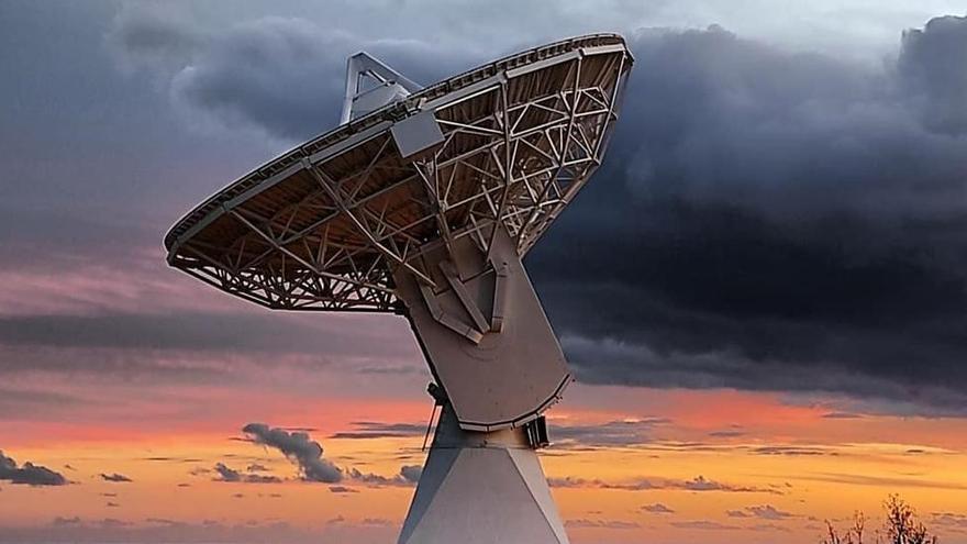 Estación espacial INTA en el sur de Gran Canaria.