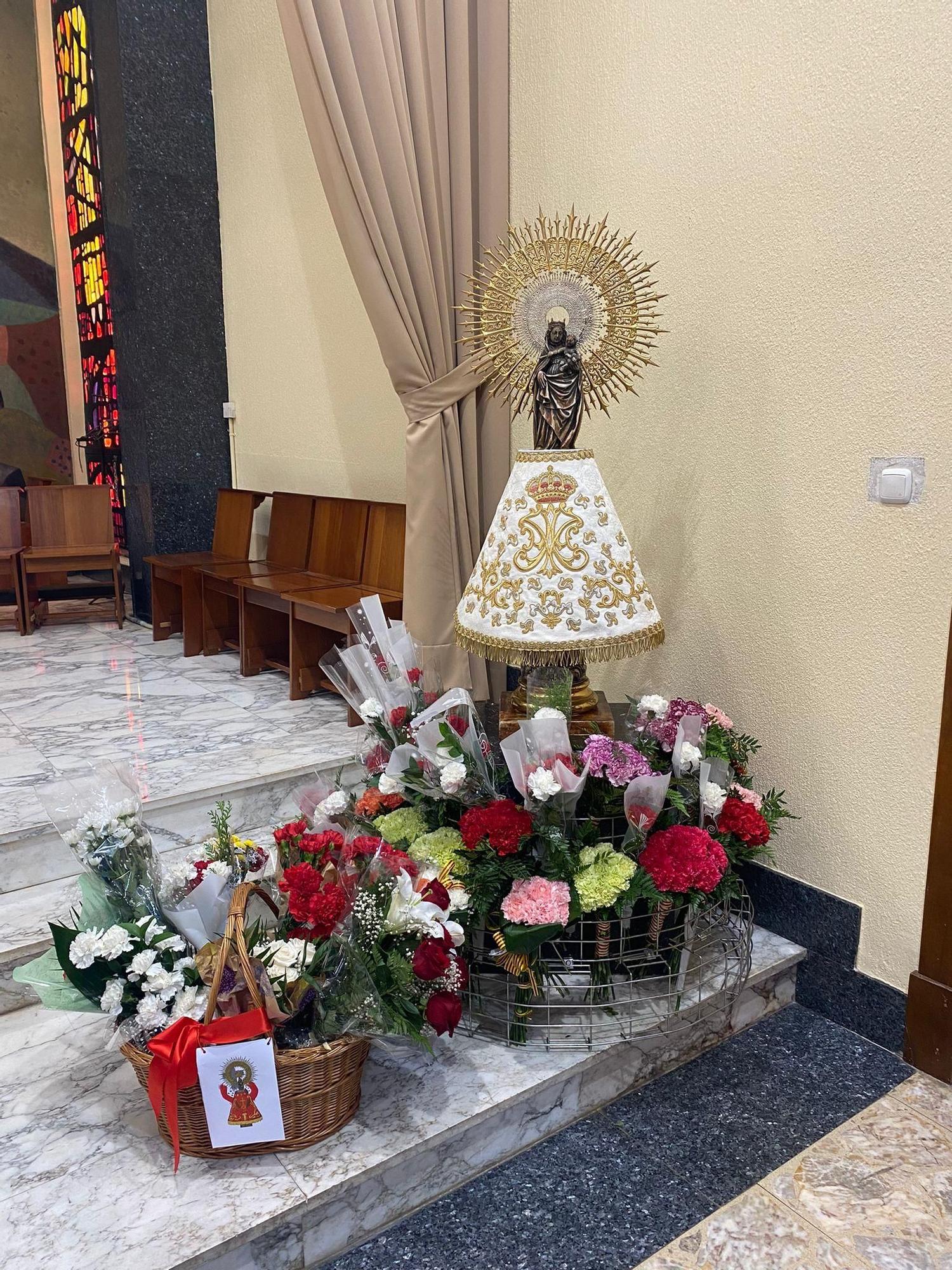 Misa Baturra y Ofrenda de Flores a la Virgen del Pilar en el Hospital San Juan de Dios Zaragoza