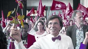 El primer ministre belga, Elio di Rupo, en un acte del seu partit.