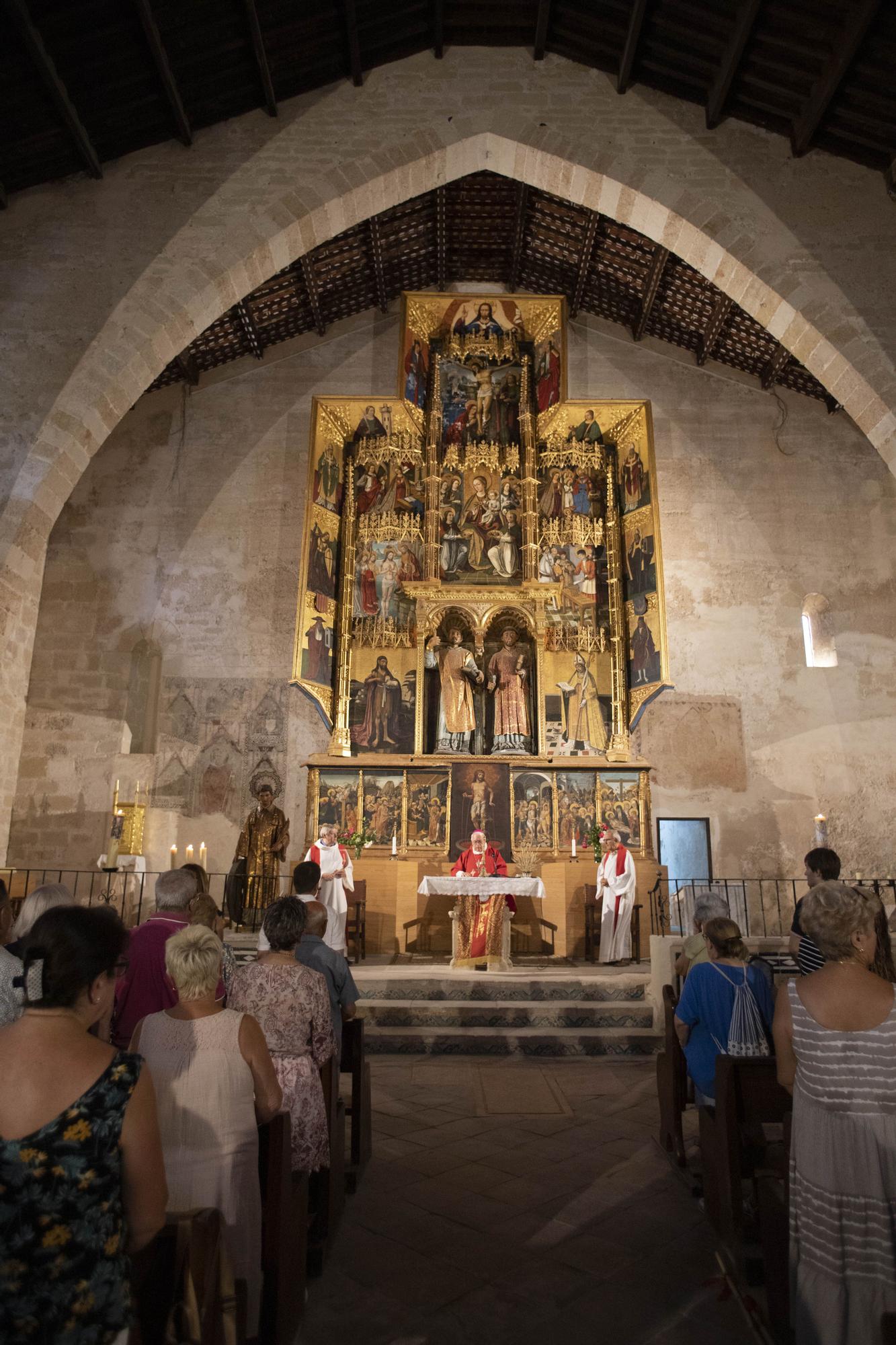 La ermita Sant Feliu de Xàtiva se llena tras dos años sin celebrar su patrón